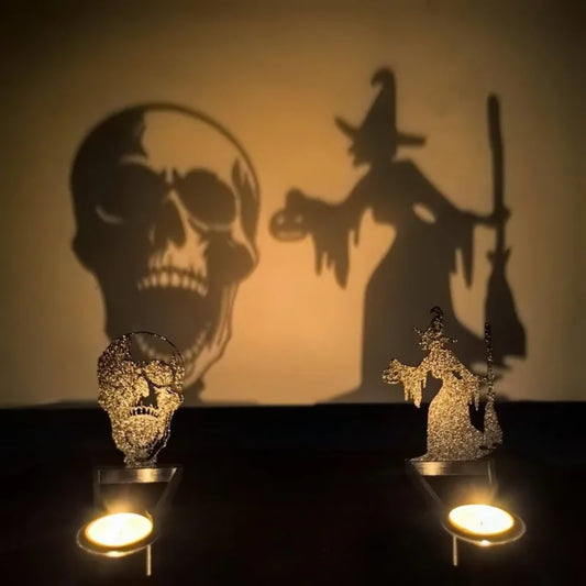 👻 Shadow Stand Tealight Holders 🎃