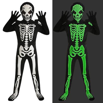 💀 Unisex Luminous Skeleton Jumpsuit 💀