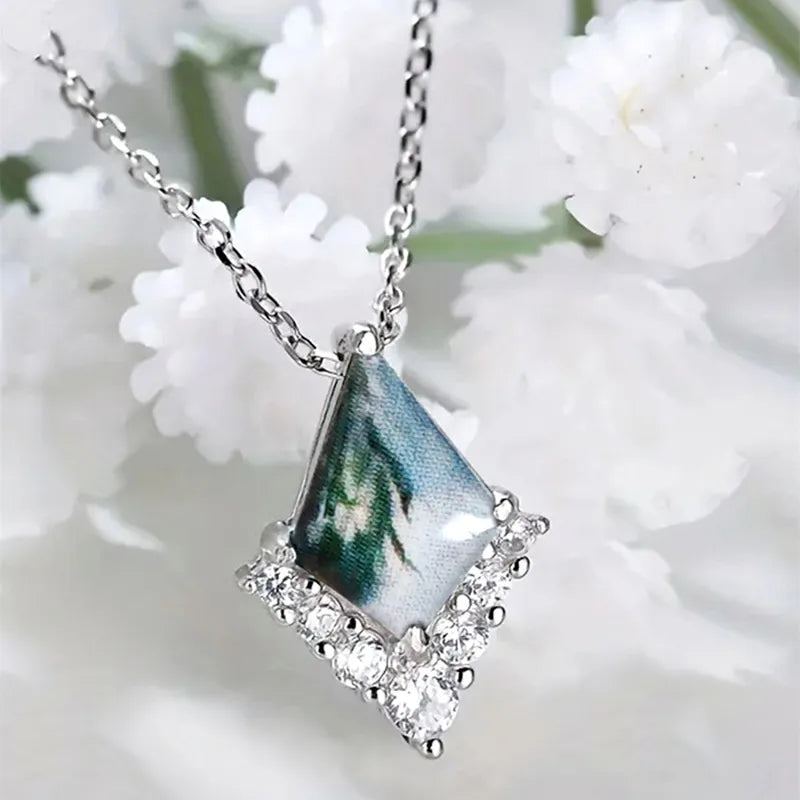 💎 Geometric Pendant Necklace 💎