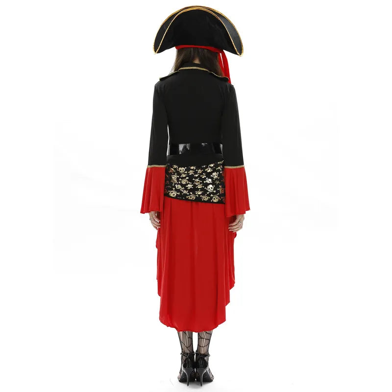 🏴☠️ Pirate Halloween Costume - With Spooky Tights 🏴☠️