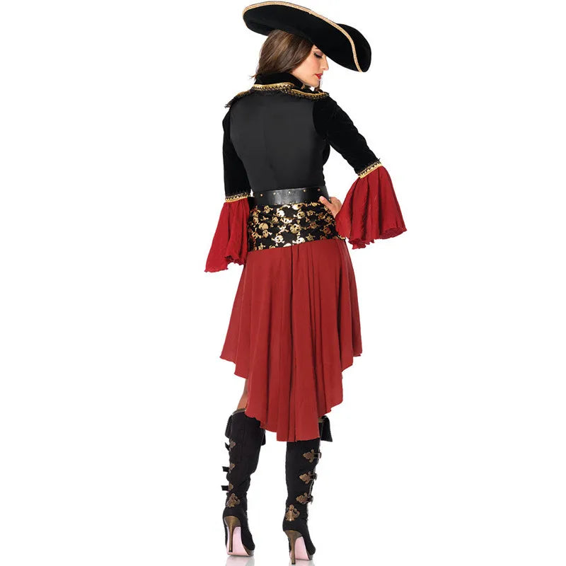 🏴☠️ Pirate Halloween Costume - With Spooky Tights 🏴☠️