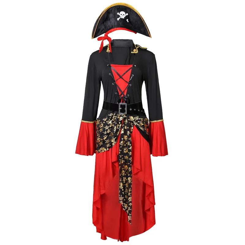 🏴☠️ Pirate Halloween Costume - With Spooky Tights 🏴☠️