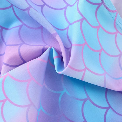 🧜 Girl’s Fish Scales Split Swimsuit 🧜