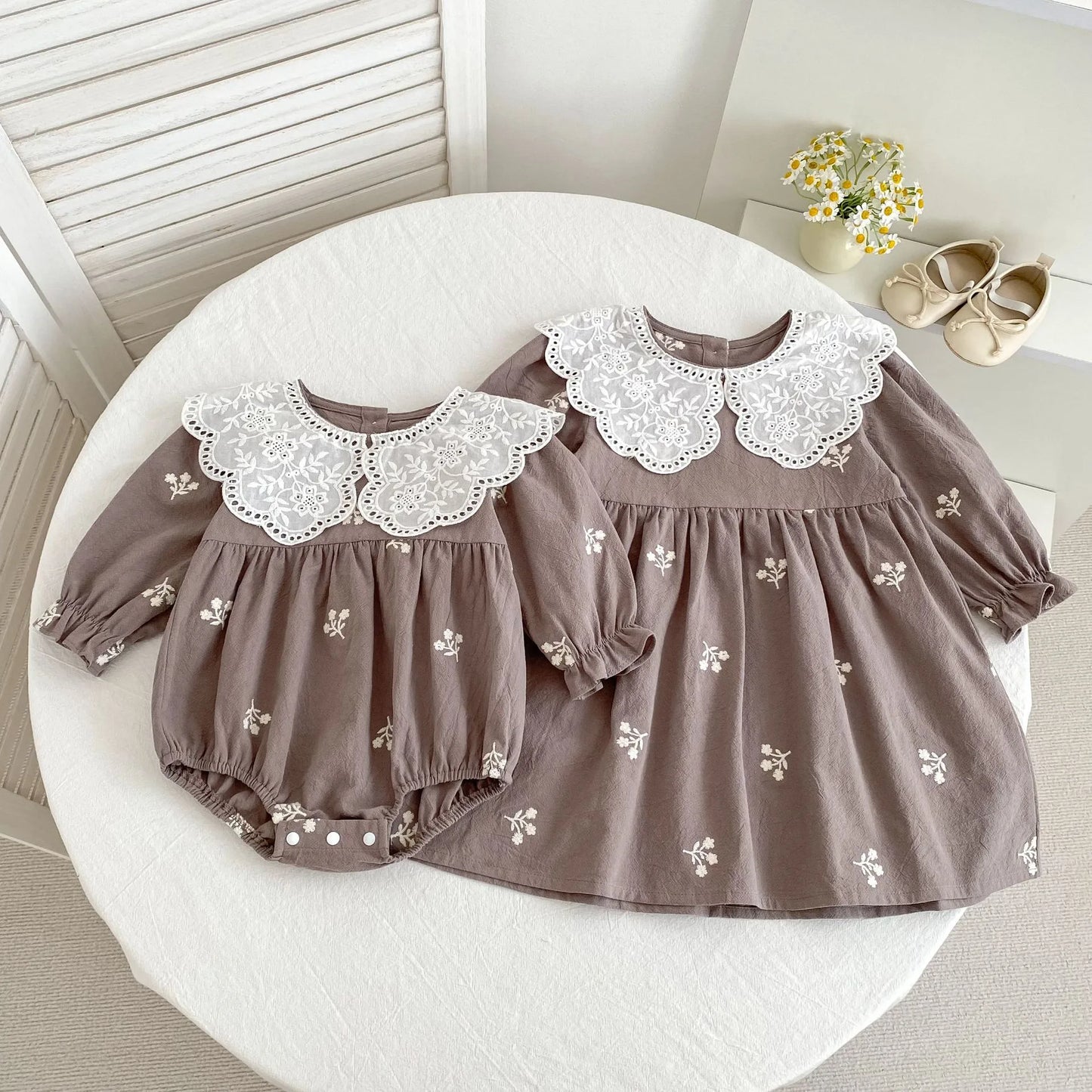 ✨ Beautiful Floral Embroidered Outfit ✨