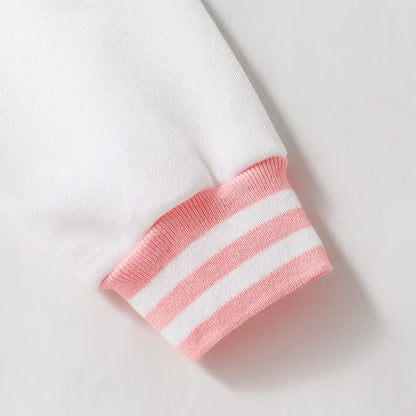 🍒 Girls Pink Cherry Baseball Jacket 🍒