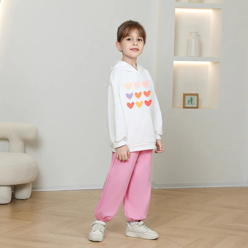 💖 Girl's Love Heart Hoodies (5 Colours Choices) 💖