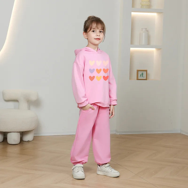 💖 Girl's Love Heart Hoodies (5 Colours Choices) 💖