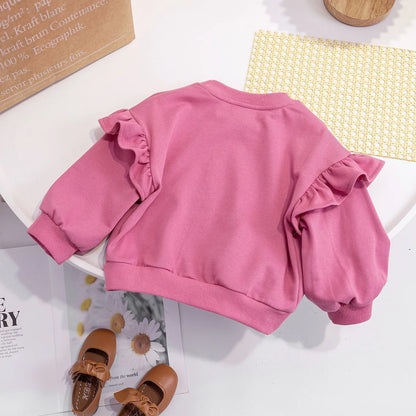 👧💖 Girls' "Always Be Positive" Sweater 💖👧