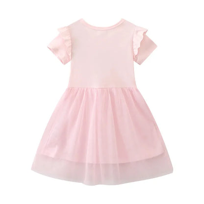 🩰🌸 Girls Summer Ballerina Dress 🩰🌸