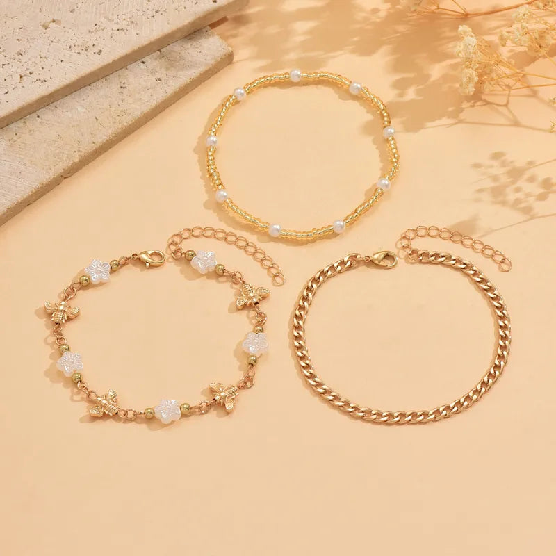 🐝 Gold Bee Anklet 🐝