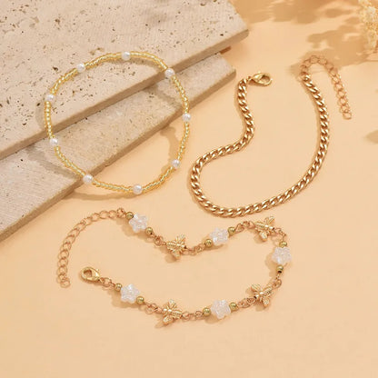 🐝 Gold Bee Anklet 🐝