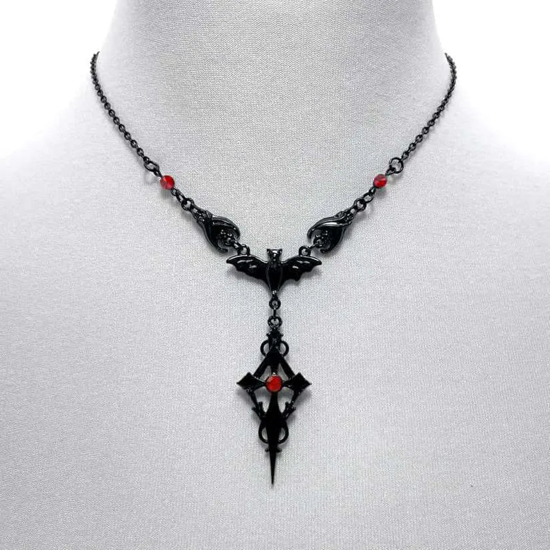 🦇❤️ Gothic Bat Necklace ❤️🦇