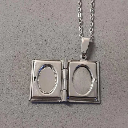 Crow Locket Necklace