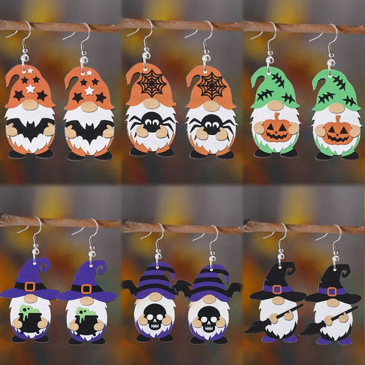 🎃🧙 Halloween Gonk Earrings 🧙🎃