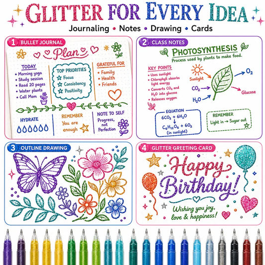 🌈 36pc Gel Pen Sets 🌈