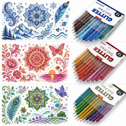 🌈 36pc Gel Pen Sets 🌈