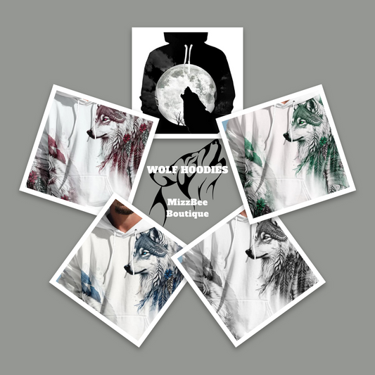 🐺 Wolf Hoodies 🐺