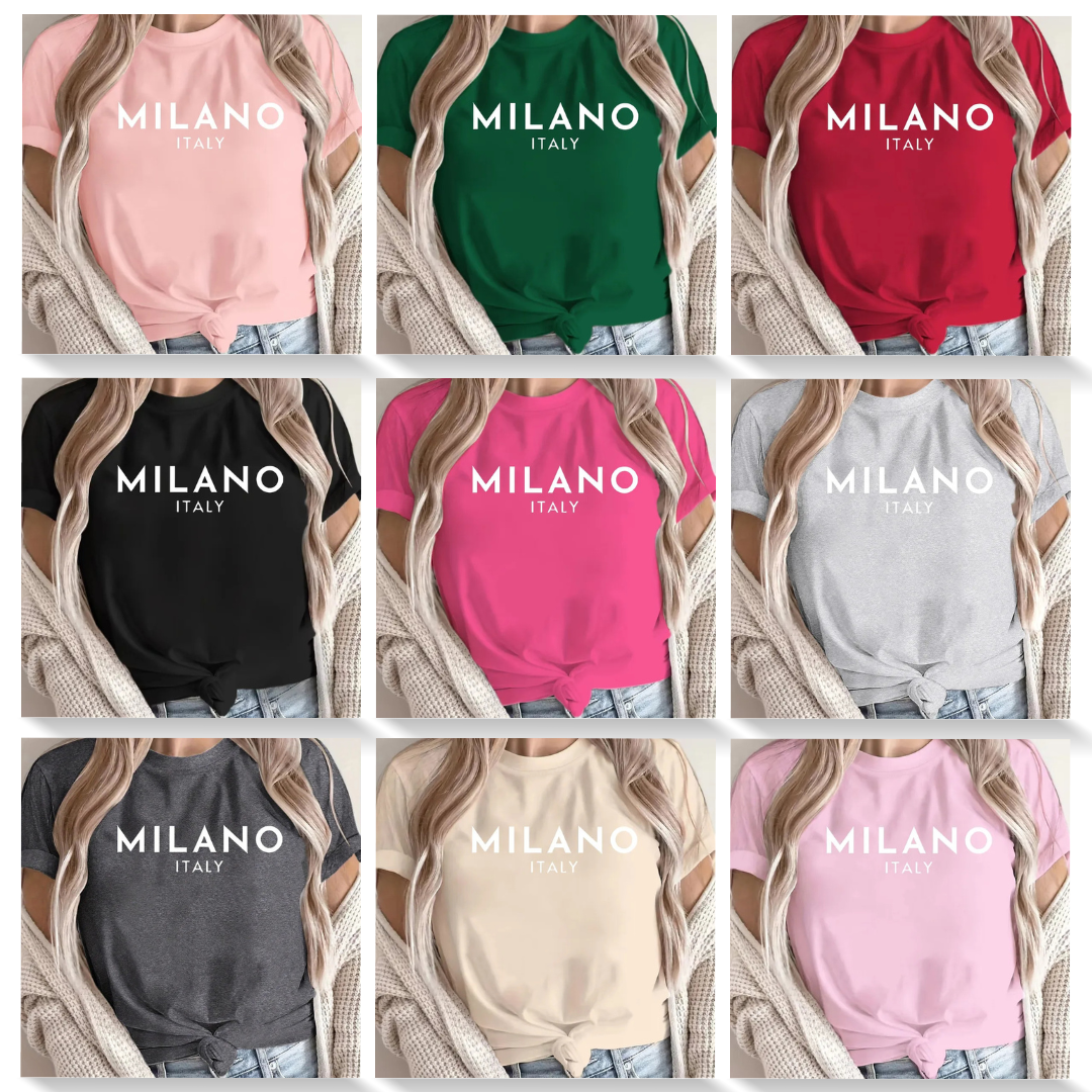 ✨ Ladies Milano Italy T-Shirts ✨
