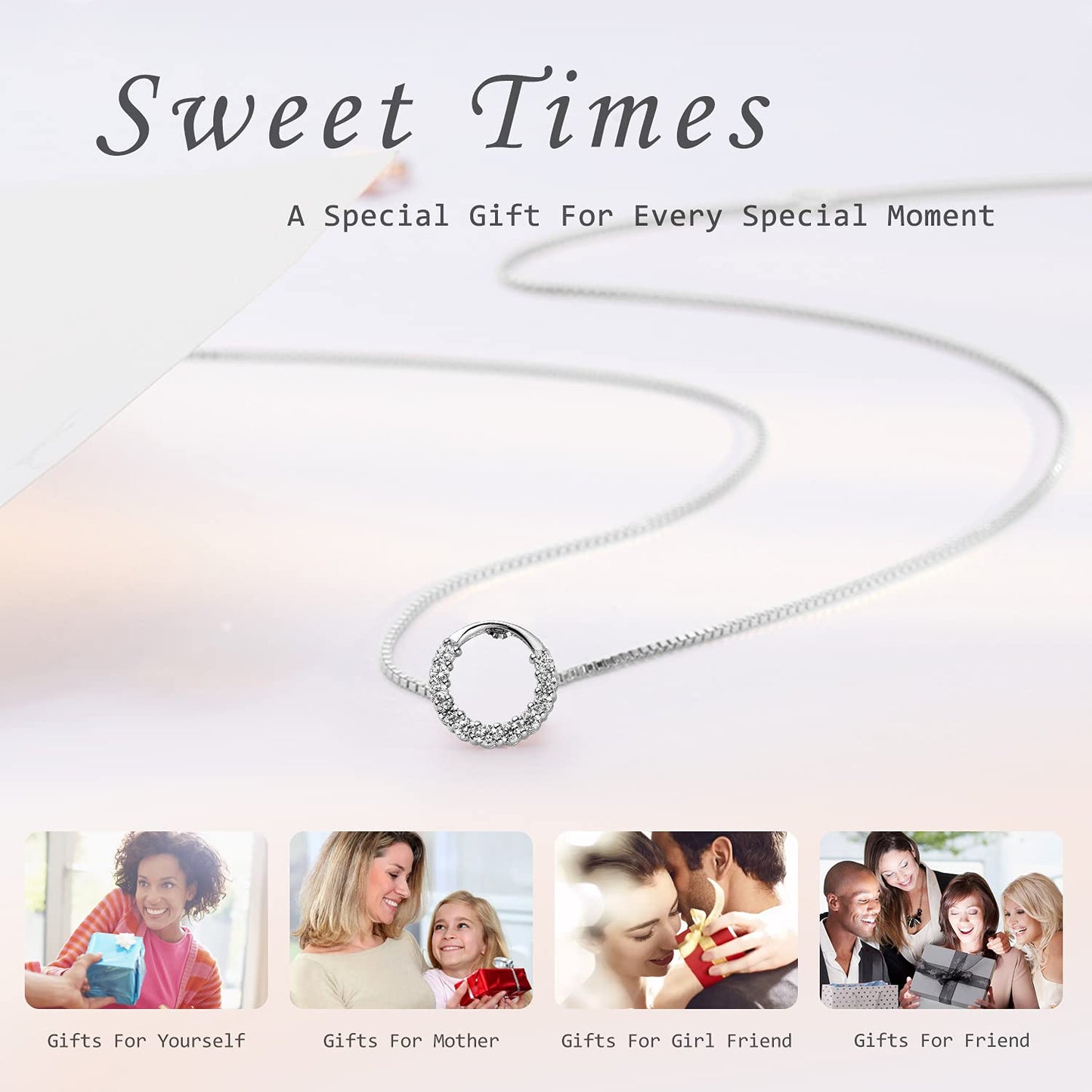 Sterling Silver 925 Pendant Necklace