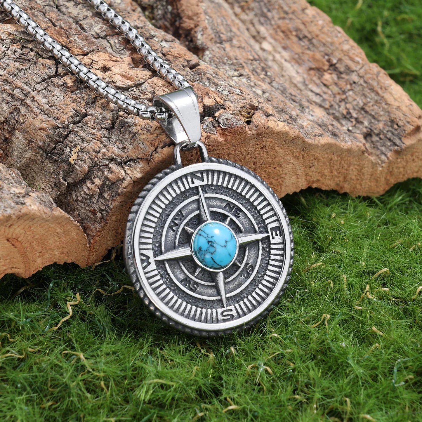 ⚔️ Nordic Mythology Viking Compass Necklace ⚔️