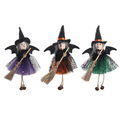 🧹 Cloth Witch Ornaments 🧹