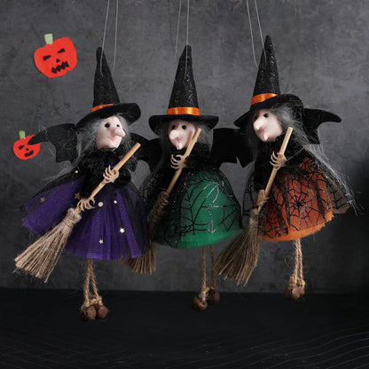 🧹 Cloth Witch Ornaments 🧹