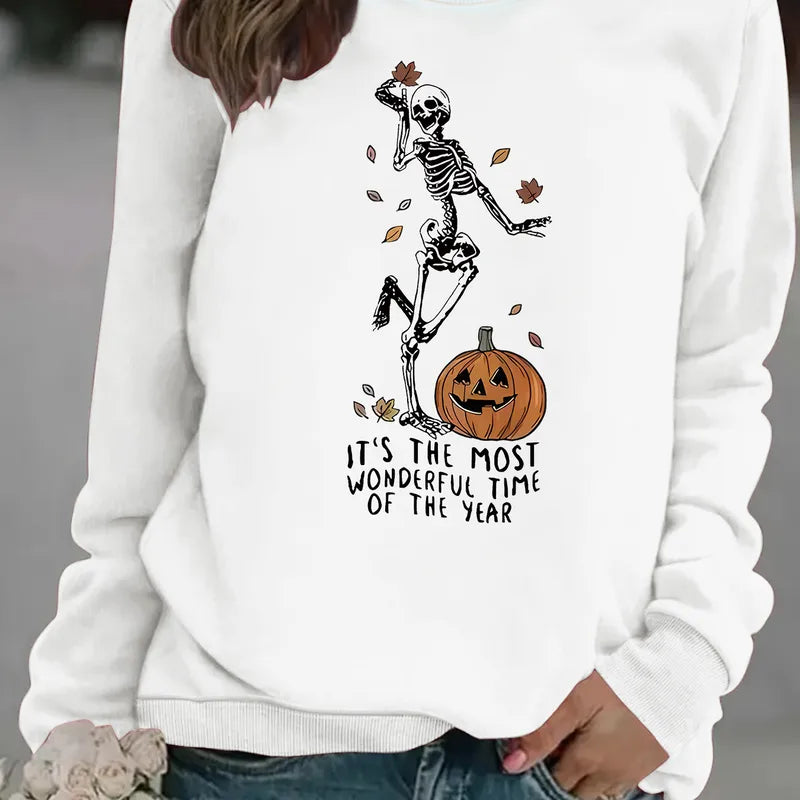 🦴 “Most Wonderful Time of the Year” Skeleton Jumpers (8 Colour Choices!) 🦴