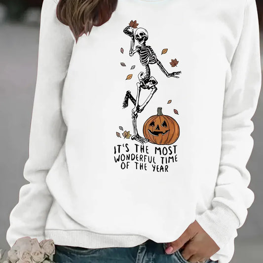 🦴 “Most Wonderful Time of the Year” Skeleton Jumpers (8 Colour Choices!) 🦴