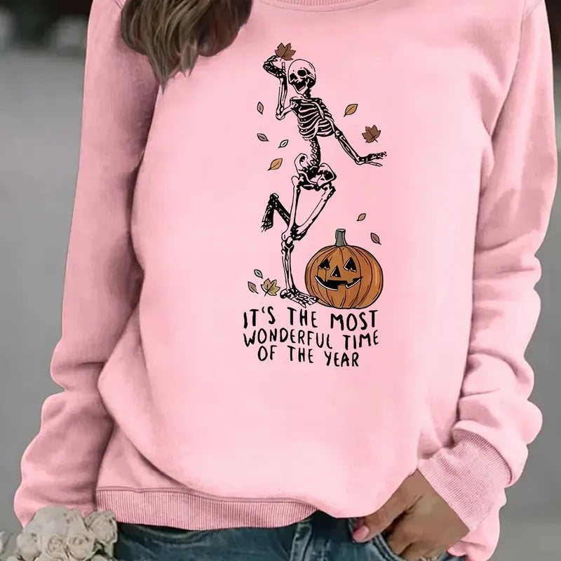 🦴 “Most Wonderful Time of the Year” Skeleton Jumpers (8 Colour Choices!) 🦴