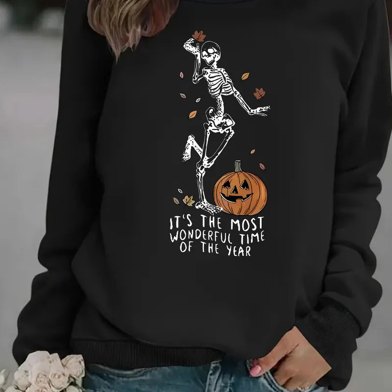 🦴 “Most Wonderful Time of the Year” Skeleton Jumpers (8 Colour Choices!) 🦴