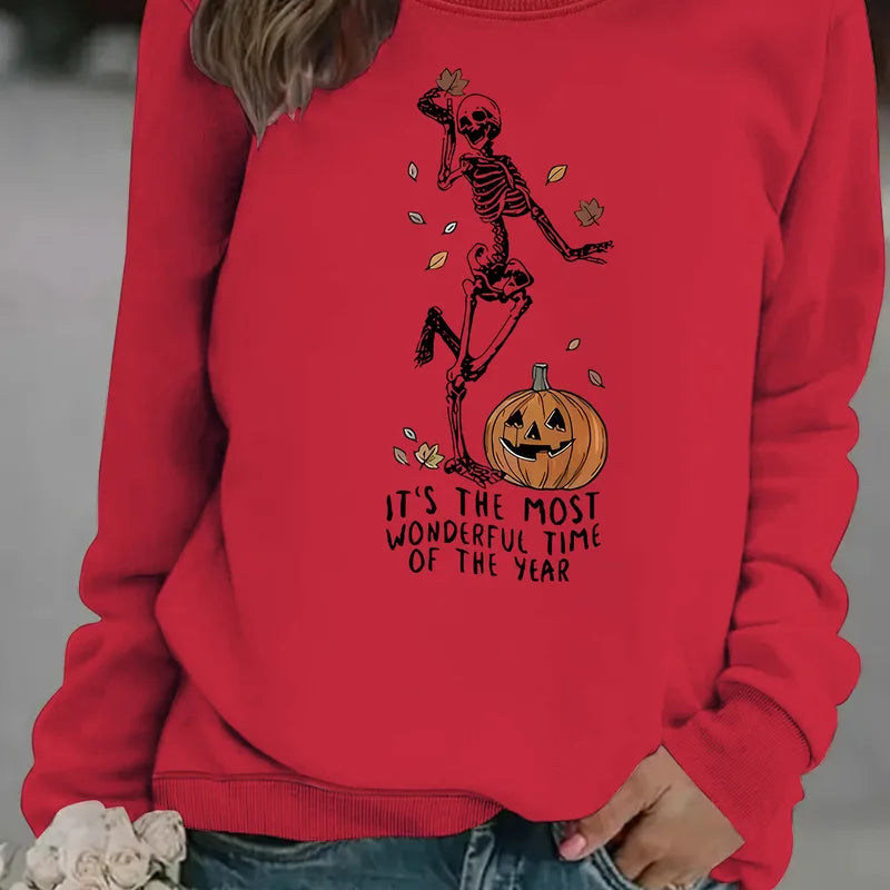 🦴 “Most Wonderful Time of the Year” Skeleton Jumpers (8 Colour Choices!) 🦴