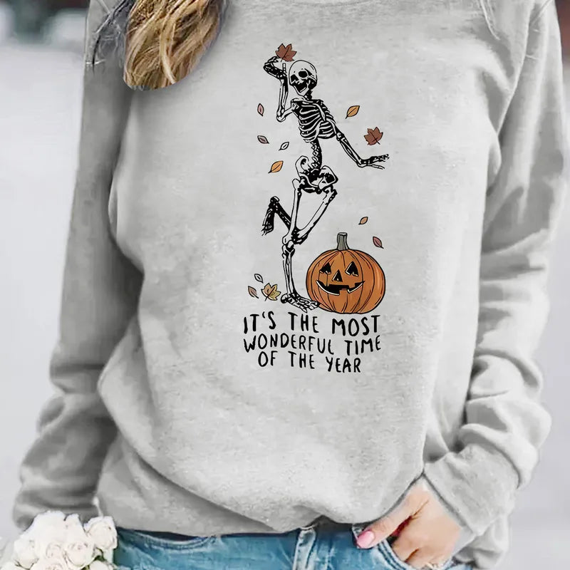 🦴 “Most Wonderful Time of the Year” Skeleton Jumpers (8 Colour Choices!) 🦴