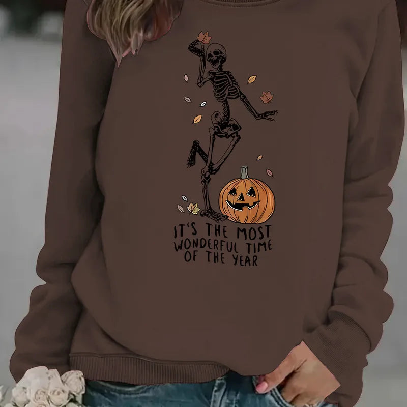 🦴 “Most Wonderful Time of the Year” Skeleton Jumpers (8 Colour Choices!) 🦴