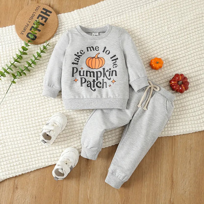 🎃 "Take Me To The Pumpkin Patch" Kids Tracksuit 🎃
