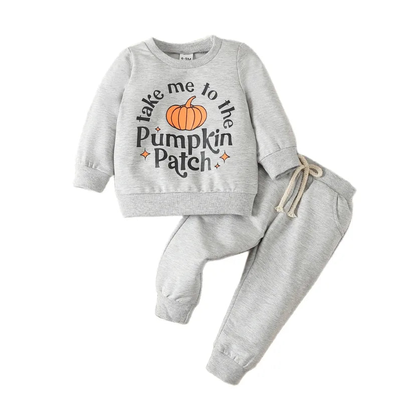 🎃 "Take Me To The Pumpkin Patch" Kids Tracksuit 🎃