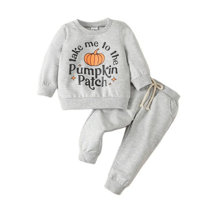 🎃 "Take Me To The Pumpkin Patch" Kids Tracksuit 🎃