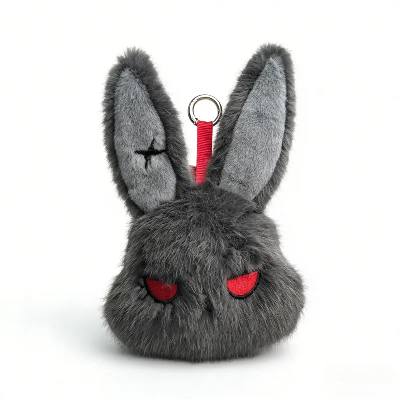 🐇 Scary Plush Rabbit Keychains 🐇
