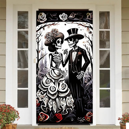 💀🖤 90*180cm Halloween Skull Banner 🖤💀