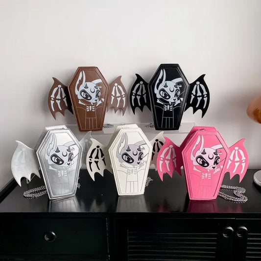 🦇 Bat Coffin Handbags 🦇