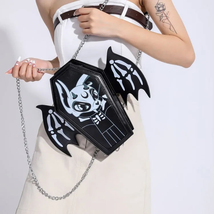 🦇 Bat Coffin Handbags 🦇