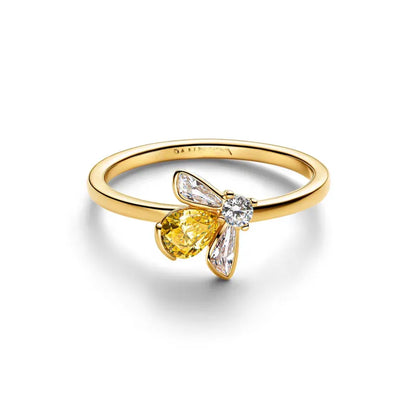 🐝 3pc Gold Diamante Bee Jewellery Set 🐝