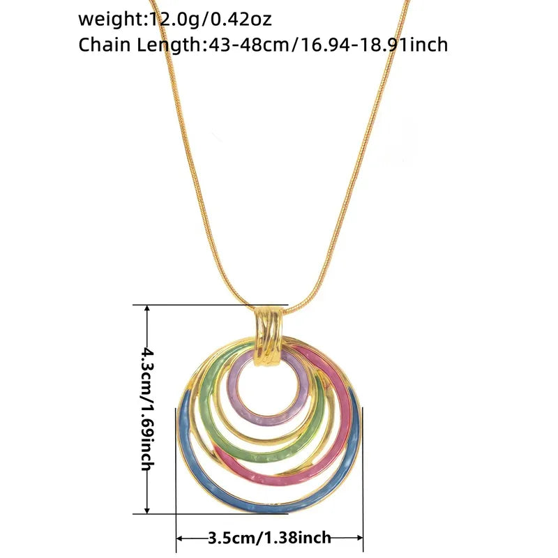 🌈 Geometric Necklace 🌈
