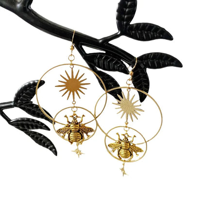 🐝 Gold Bee Earrings 🐝