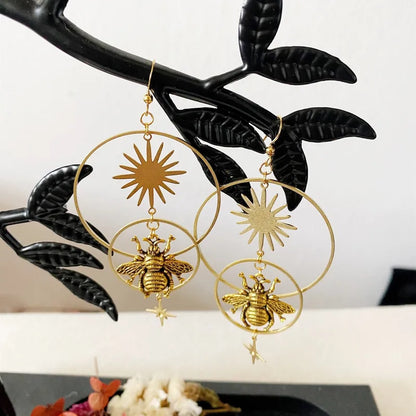 🐝 Gold Bee Earrings 🐝