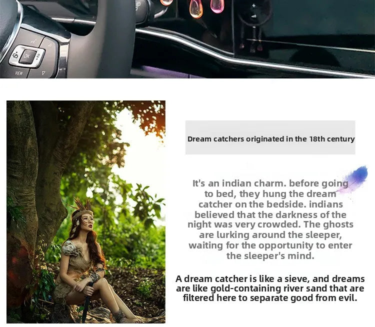 🌸 Cherry Blossom Tree of Life Dreamcatcher Keychain 🌸