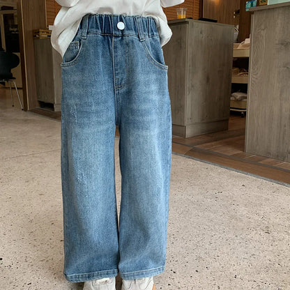 👖 Stylish Straight Leg Denim Jeans 👖