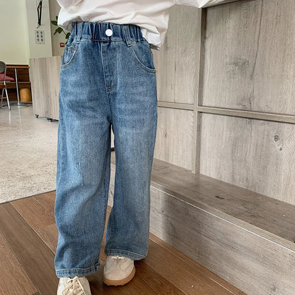 👖 Stylish Straight Leg Denim Jeans 👖