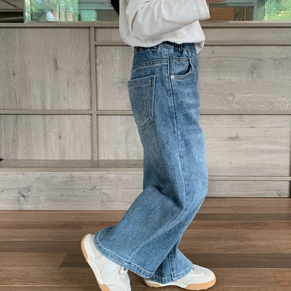👖 Stylish Straight Leg Denim Jeans 👖