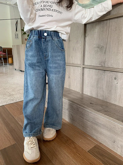 👖 Stylish Straight Leg Denim Jeans 👖