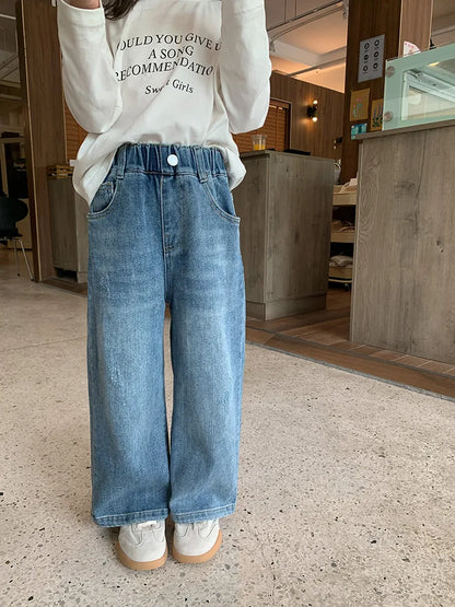 👖 Stylish Straight Leg Denim Jeans 👖